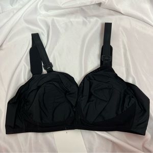 Exquisite Form Fully Support Bra Black Color, size 40D
